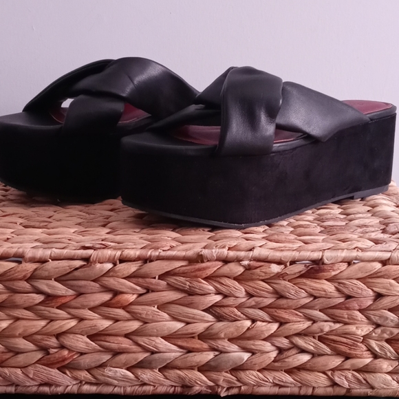 Zara Trafaluc Platform Sandals